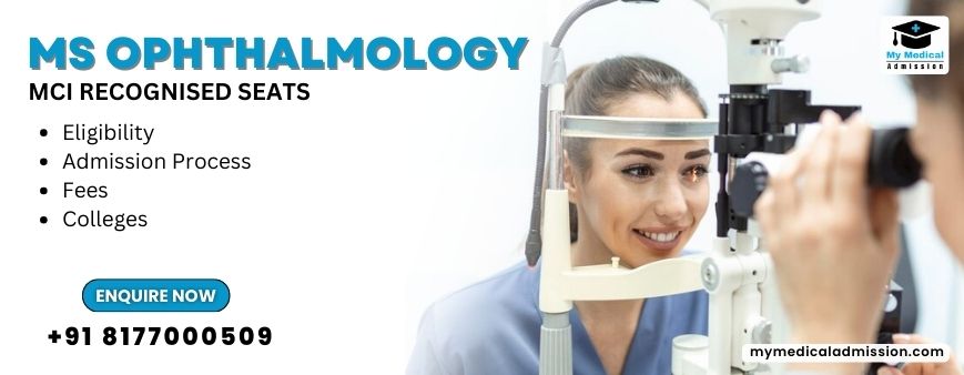 MS Ophthalmology Admission