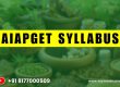 AIAPGET Syllabus