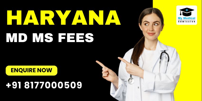 Haryana MD MSFees