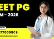 NEET PG exam 2026